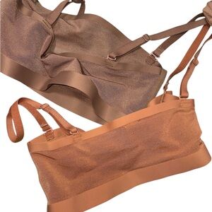 Women's Seamless Brown Bralette